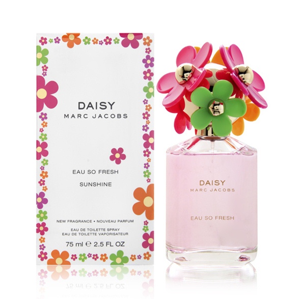 น้ำหอม Marc Jacobs Daisy Eau So Fresh Sunshine 75 ml. EDT Spray พร้อมกล่อง