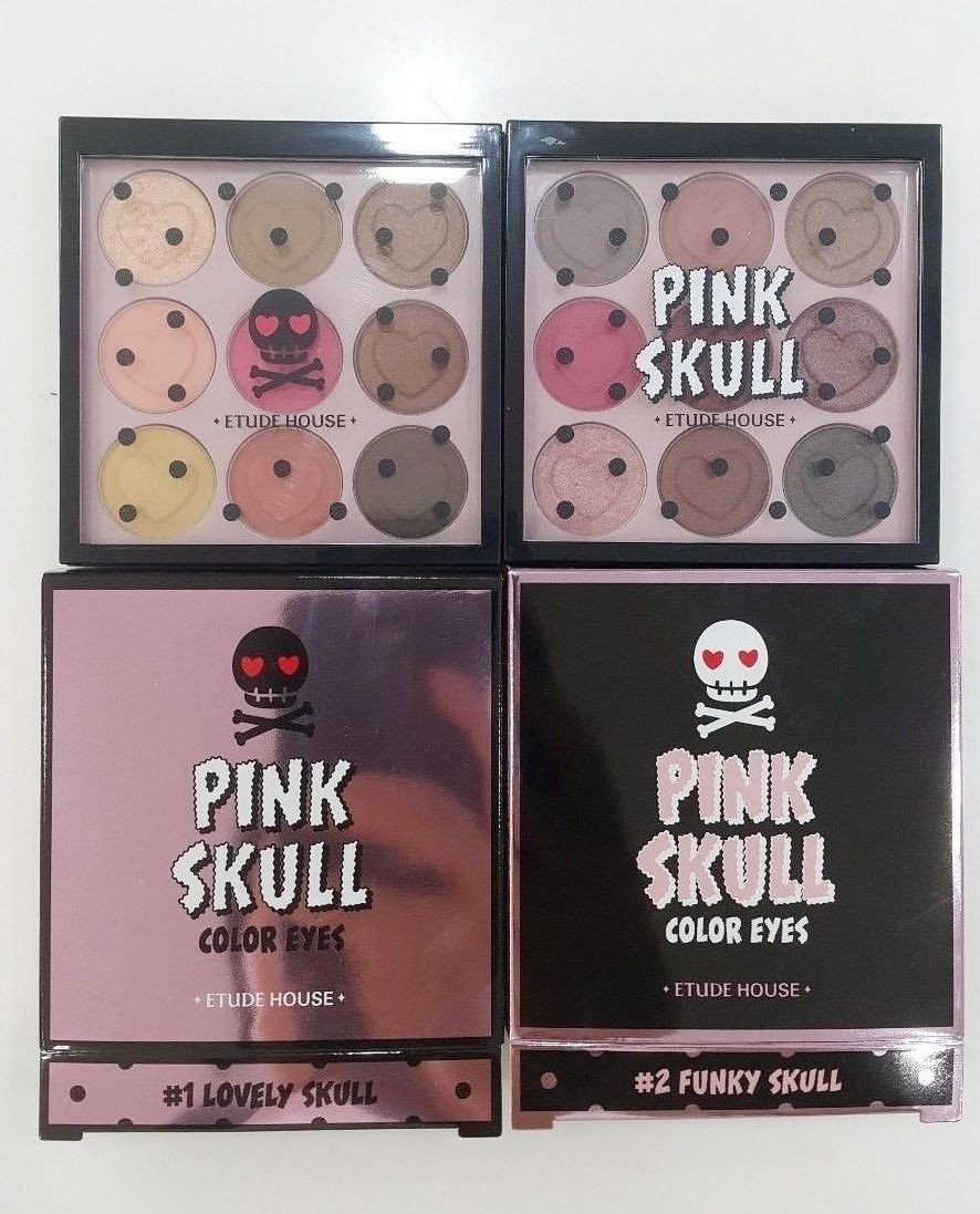 Etude Pink Skull Color Eyes  พร้อมส่งทั้ง 2 เบอร์แล้ว 0