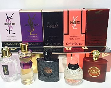 Yves Saint Laurent YSL 5 PCS MINI Gift SET WOMEN Designer Fragrance Collection