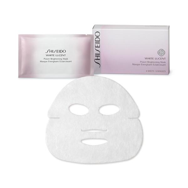 Shiseido WHITE LUCENT Power Brightening Mask 6 sheets มาส์กทิชชู่แพค 6