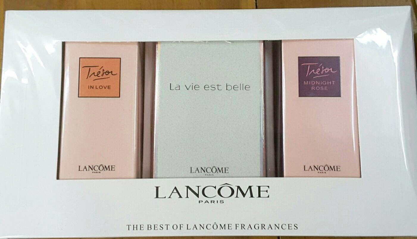 lancome the best of lancome fragrances 15 ml.*3 แพคสวยภาพสินค้าจริงค่ะ