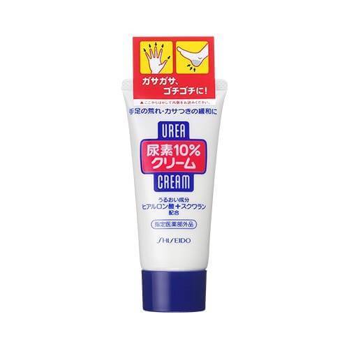 Shiseido Hand-Foot Urea Cream 60g แบบหลอด สุดยอดครีมทามือและทาส้นเท้าแตก