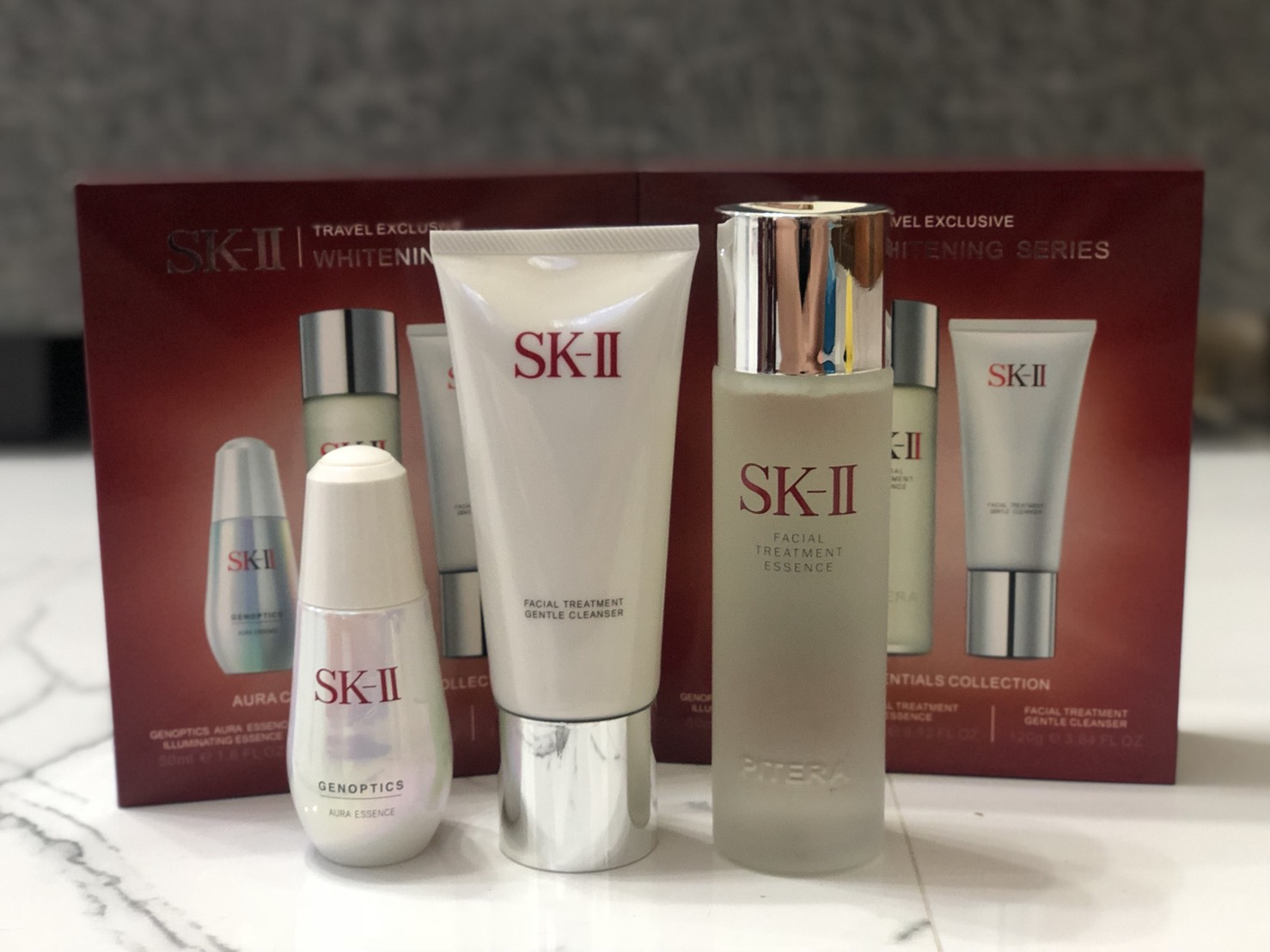 SK-II Travel Exclusive Whitening Series ชุด 3 ชิ้นเพื่อผิวขาวกระจ่างใส