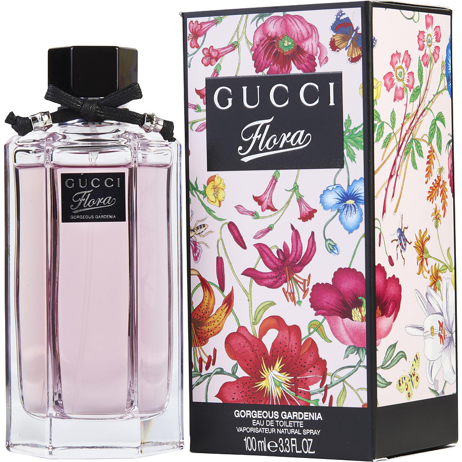Gucci Flora Gorgeous Gardenia EDT 100 ml.สีชมพูรุ่นขายดี