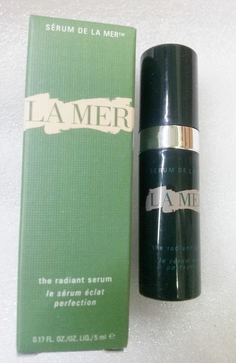 LA MER THE RADIANT SERUM 5 ml.ขนาดทดลอง ถ่ายจากสินค้าจริง