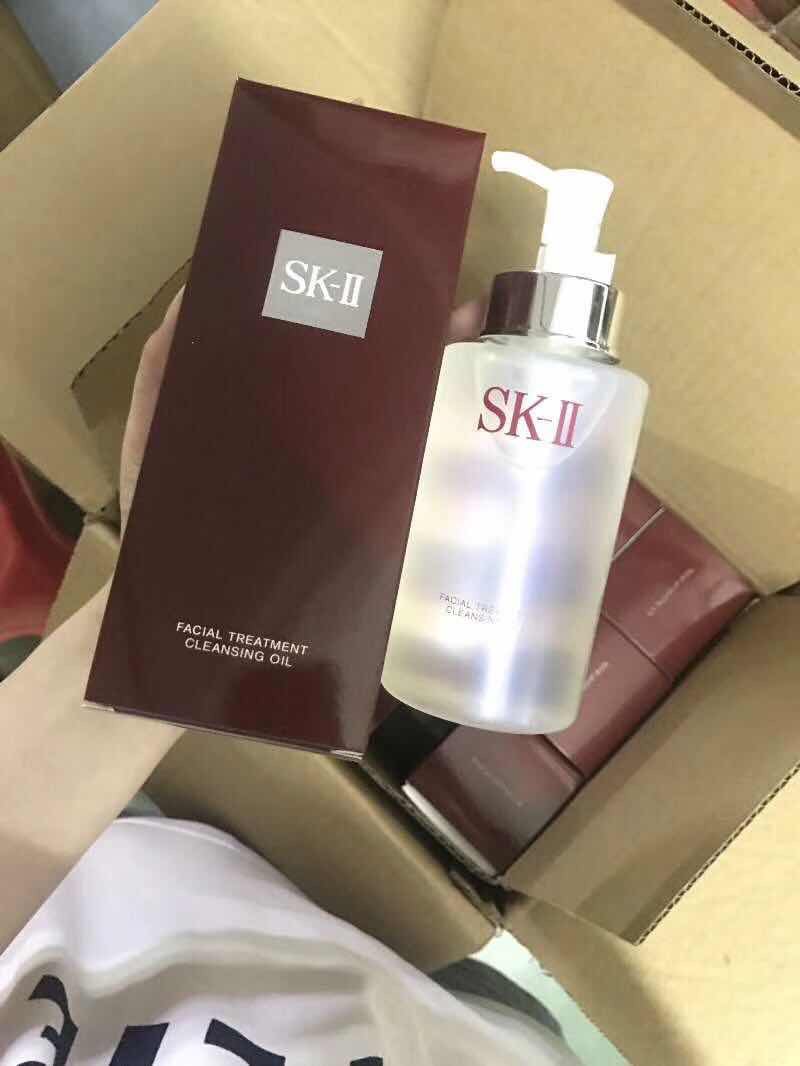 Sk-ii Facial Treatment Cleansing Oil  250ml.ออยล์ล้างหน้าสูตรเข้มข้น ทำความสะอาด รูขุมขนได้อย่างล้ำล