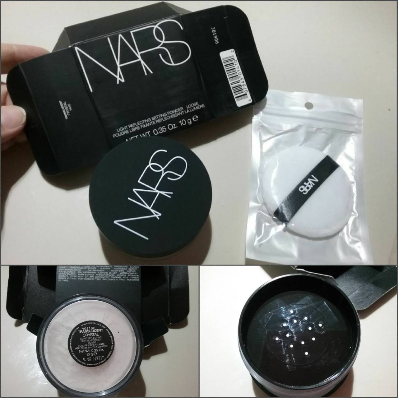 Nars Light Reflecting Setting Powder Loose 10g. Translucent Crystal แป้งโปร่งแสง ไร้สี ชนิดฝุ่น