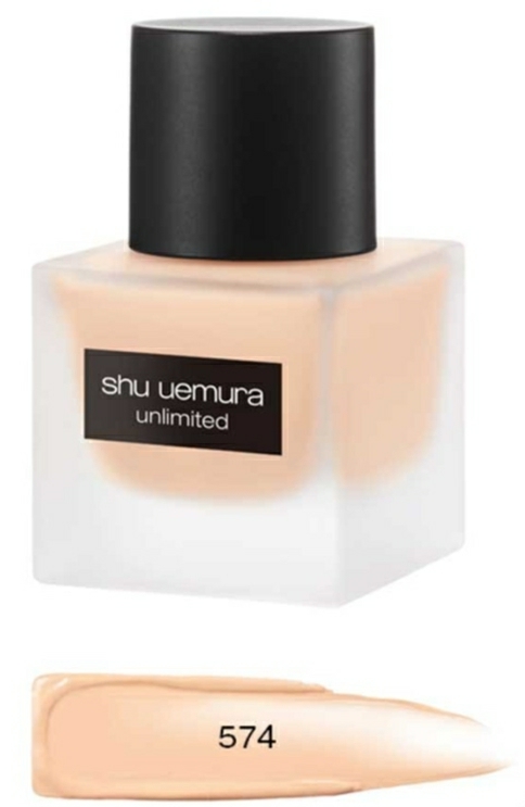 SHU UEMURA  รองพื้น Unlimited Fluid Foundation 35ml.เบอร์ 574 งานเหมือนแท้ที่สุดพร้อมส่งเบอร์เดียว