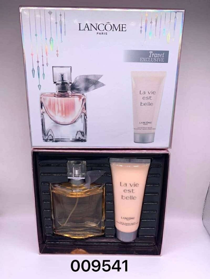 Lancome Paris La Vie Est Belle Travel Exclusive Gift Set Perfume  ชุดของขวัญperfume + Lotion