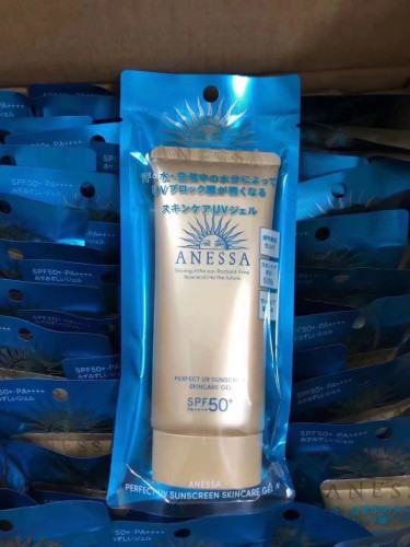 Shiseido Anessa Perfect UV Sunscreen Skincare Gel SPF50+/PA++++ 90g ปกป้องผิวจากแสงแดดในทุกวัน แบบซอ