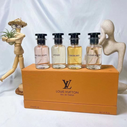 Louis Vuitton eau de parfum 4*30ml. คอลเลคชั่นน้ำหอมเกรดพรีเมี่ยมจาก หลุยส์ วิตตอง