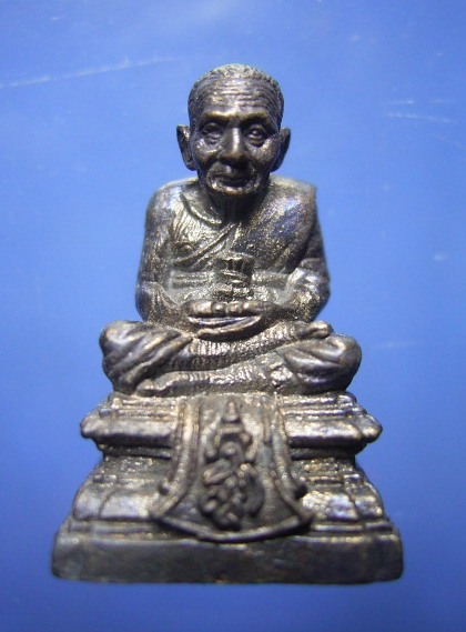 พระรูปหล่อหลวงพ่อทวด พระนามาภิไธย ส.ก. เนื้อชนวนโลหะ (New)