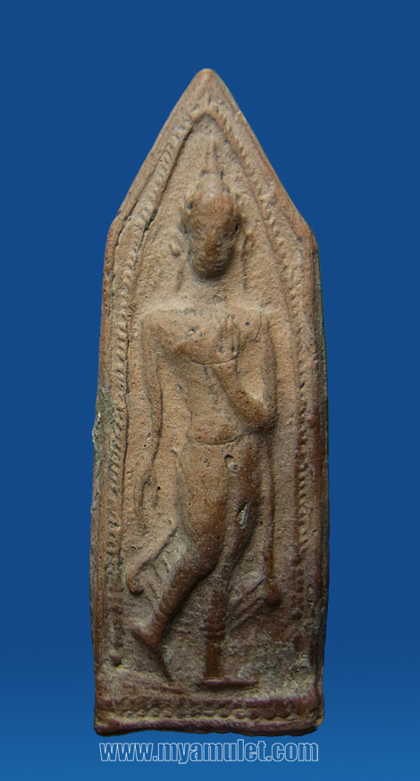 พระอู่ทองออกศึก พิมพ์ลีลากำแพงนิ้ว