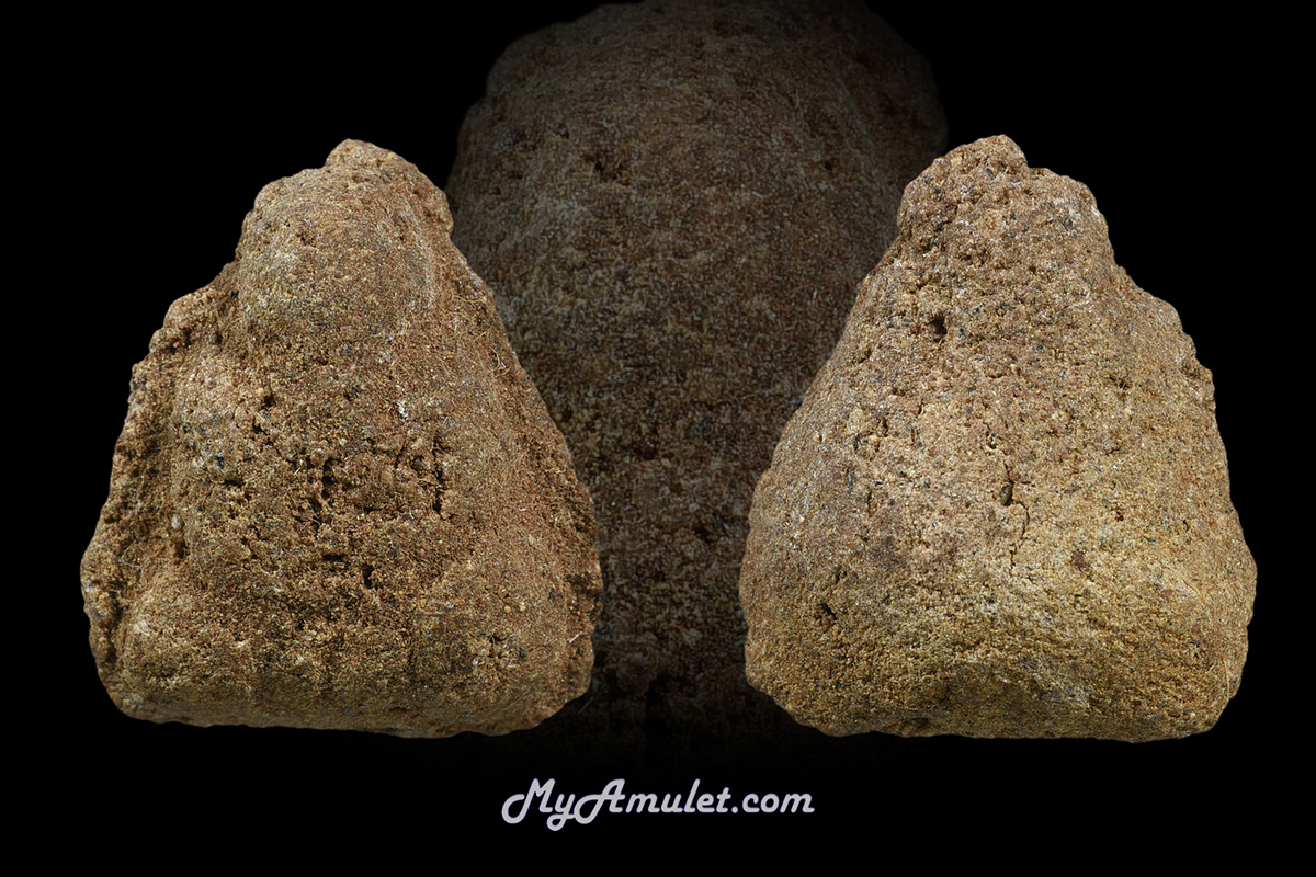 พระปิดตาน้ำตาล ผงครูบาอาจารย์ หลวงพ่อชาญณรงค์ อภิชิโต (ขายแล้ว)