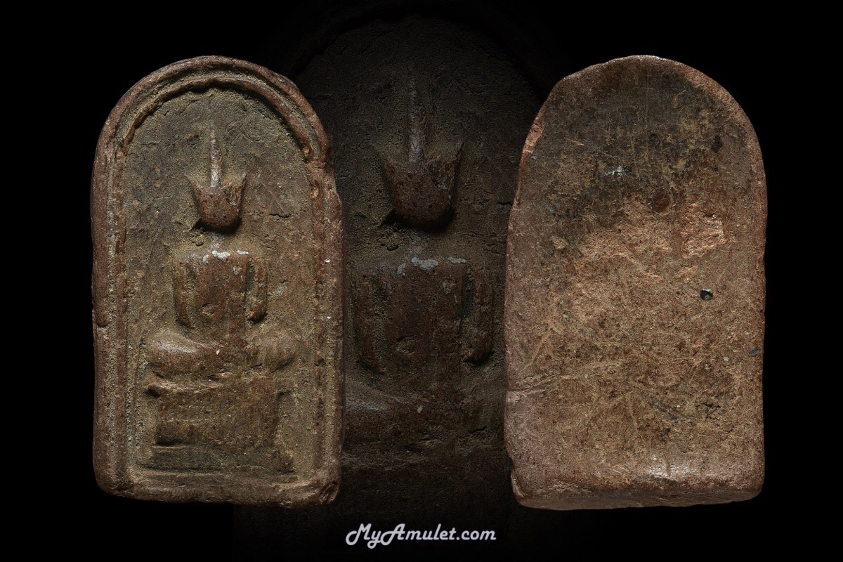 พระกรุวัดชนะสงคราม เนื้อดินดิบ