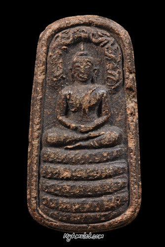 พระผงเทพนิมิตร ทรงนาคปรก อาจารย์ชุม ไชยคีรี ปี 2496