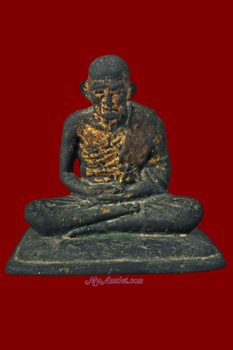 พระบูชาหลวงปู่คง วัดตาล อาจารย์ขุนแผน รุ่นแรก เนื้อโลหะ อ.ชุม ไชยคีรี จัดสร้าง ปี 2497