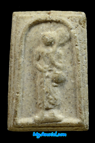 พระสีวลีสี่เหลี่ยมพิมพ์ใหญ่ เนื้อขาว วัดประสาทฯ ปี 06