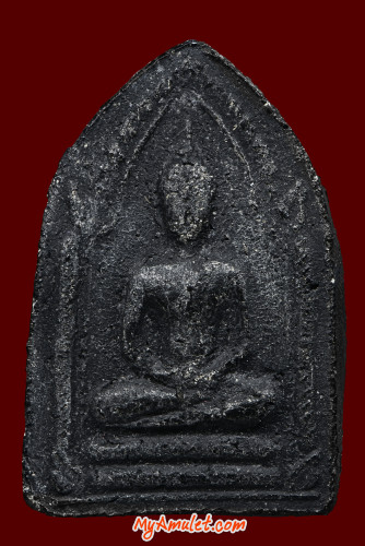 พระขุนแผนเสด็จกลับ พิมพ์ใหญ่ หลังใบไม้ หลวงปู่สุภา อ.ชุม ปี 2506 (Show)