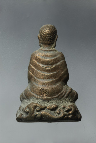 พระอุปคุต หล่อดินไทย อุดผงและเกศา หลวงปู่ไม อินทสิริ วัดป่าหนองช้างคาว 1