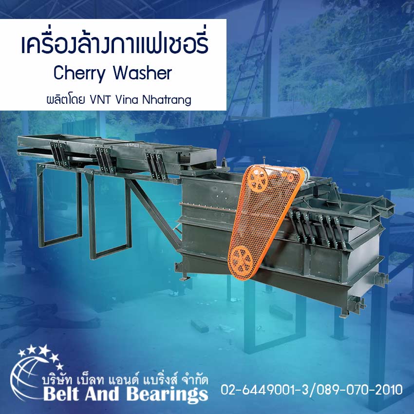 เครื่องล้างกาแฟเชอรี่ Cherry Washer ผลิตโดย  VNT Vina Nhatrang