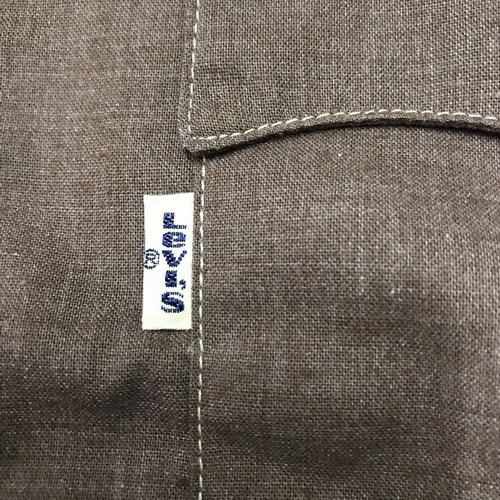 Levi's แชมเบ้ สีน้ำตาล ไซส XL 5