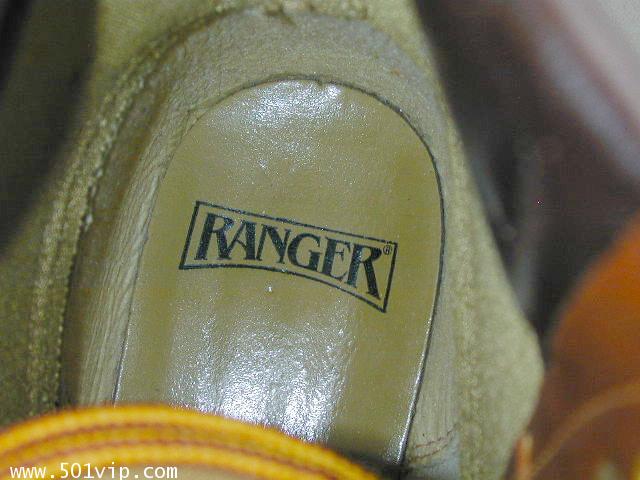 NEW boot RANGER สีน้ำตาล Taiwan ปี 1980 size 8.5 us หรือ 42.5 eu 10