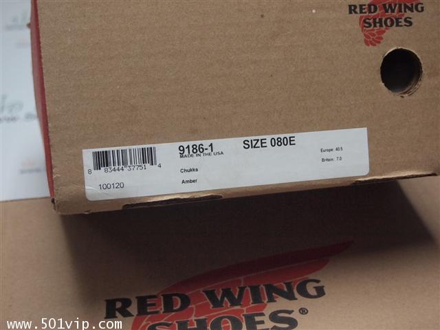 New Red Wing รุ่น 9186 made in USA ไซส 8 กว้าง E 7