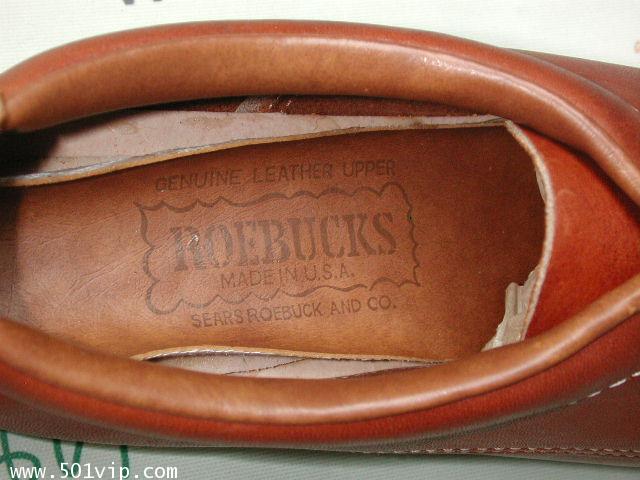 New ROEBUCKS หุ้มส้น made in USA ปี 1970 ไซส US 6.5 5
