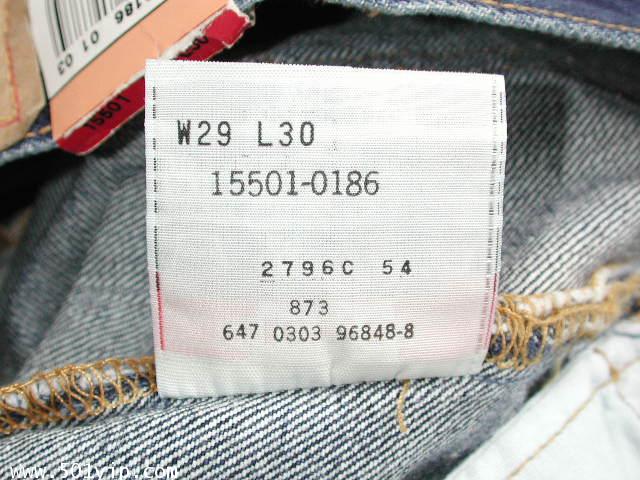 NEW ลีวาย 501 Vintage wash mexico ปี 2003 เอว 29 ยาว 29 .5 8