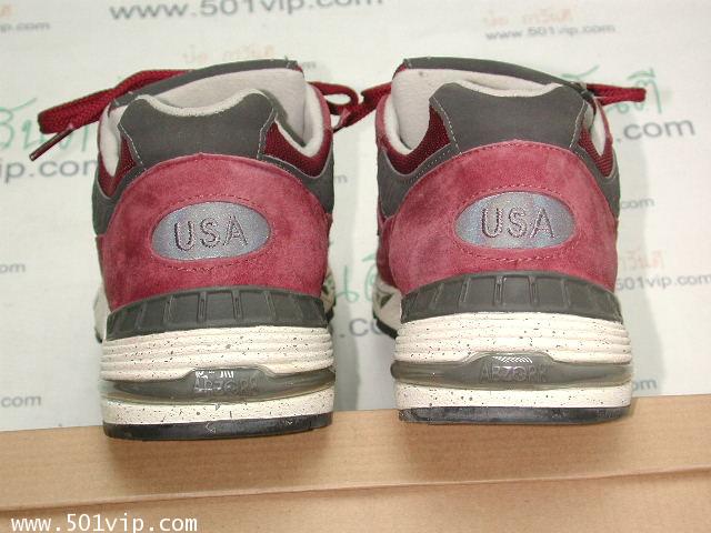 Used New balance 991 สี เลือดหมู made in USA ปี 2000 เบอร 10 4