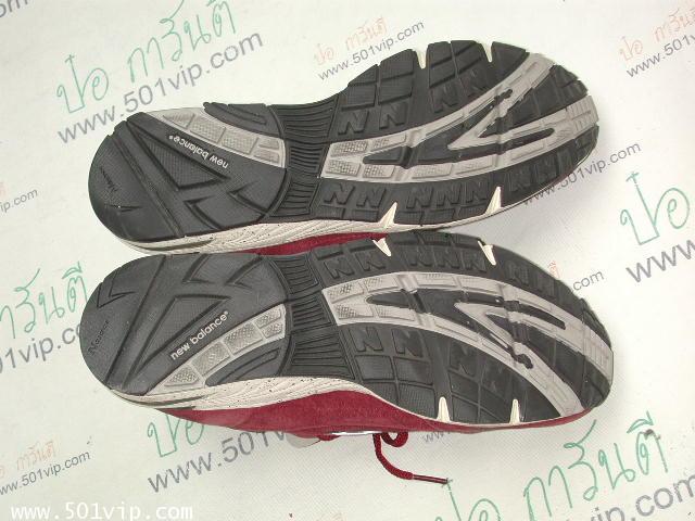 Used New balance 991 สี เลือดหมู made in USA ปี 2000 เบอร 10 7