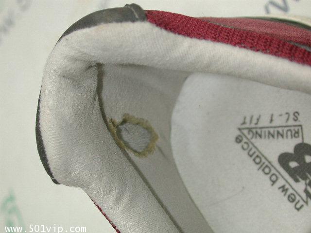 Used New balance 991 สี เลือดหมู made in USA ปี 2000 เบอร 10 8