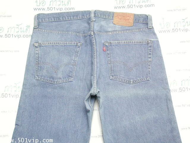 Used levi 505 แซกดำ USA ปี 1979 เอว 38 ยาว 29 .5 2