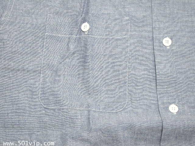 New shirt Chambray BIG MAC แขนสั้น ปี 1980 ไซส 17 .5 หรือ XL 2