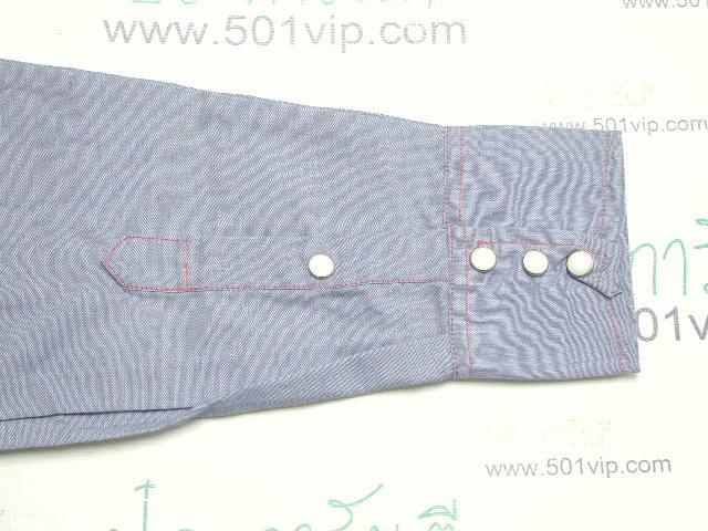 New shirt Chambray BIG MAC ปี 1990 ไซส L แบบยาวพิเศษ 6
