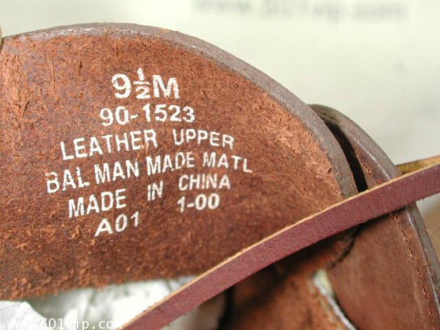 New Dockers หนังน้ำมัน หุ้มส้น ปี 2000 ไซส US 9 5