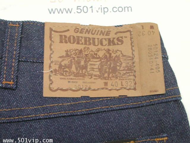 New Roebucks boot cut made in USA ปี 1980 เอว 39 ยาว 33 3