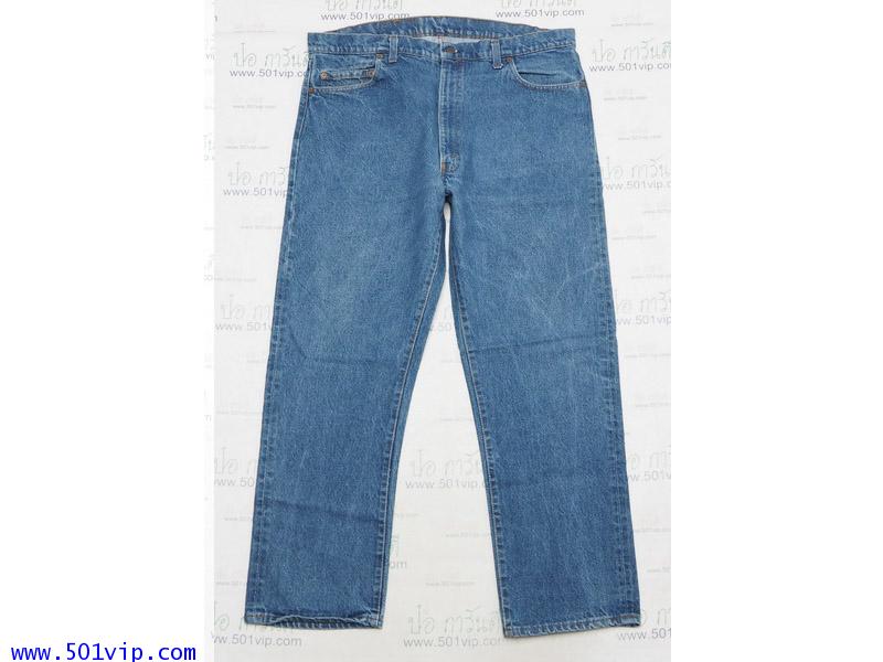 Used levi 505 แซกดำ USA ปี 1982 เอว 40 .5 ยาว 30