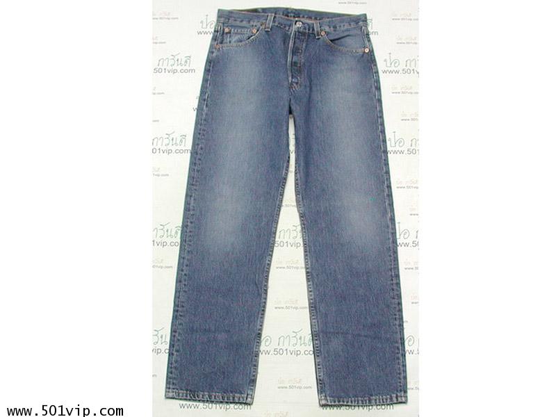 Used levi 501 vintage wash USA ปี 2002 เอว 33 .5 ยาว 31