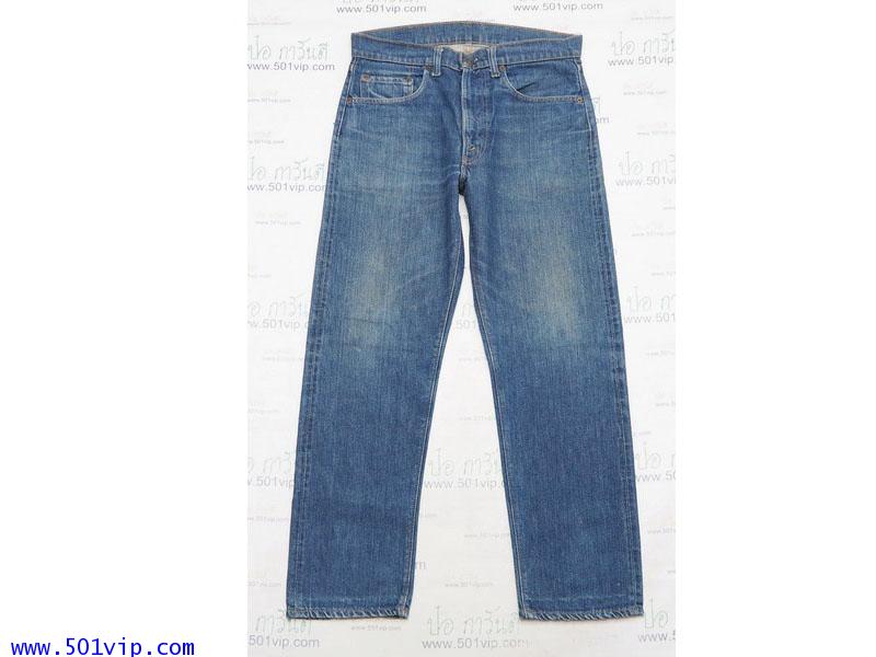 Used levi 505 ซิงเกิ้ล USA ปี 1975 เอว 33 .5 ยาว 29
