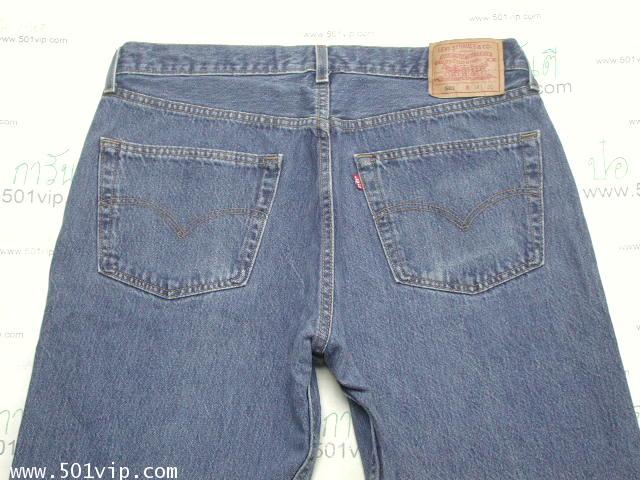 Used levi 501 USA ปี 1997 เอว 37 ยาว 30 2