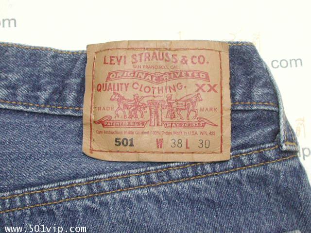 Used levi 501 USA ปี 1997 เอว 37 ยาว 30 3