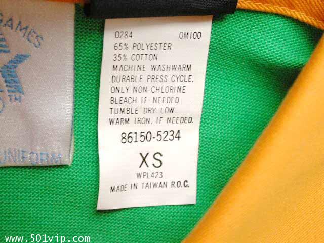 New เสื้อยืด โปโล ลีวาย ป้ายส้ม Olypic 1984  ผลิตปี 1984 ไซส XS 6