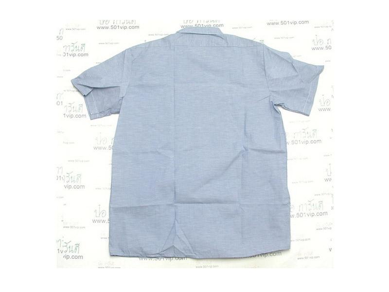 New shirt Chambray Dickies แขนสั้น USA ปี 1980 ไซส XL 1