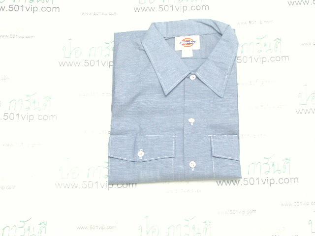 New shirt Chambray Dickies แขนสั้น USA ปี 1980 ไซส XL 6