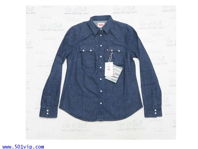 New shirt ลีวาย ผู้หญิง Women made in USA ปี 2014 ไซส S