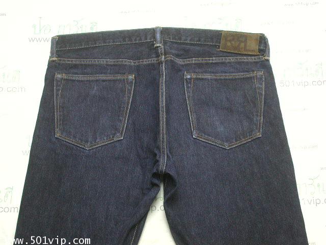 Used RRL Slim fit ริมแดง made in USA เอว 37 ยาว 33 2