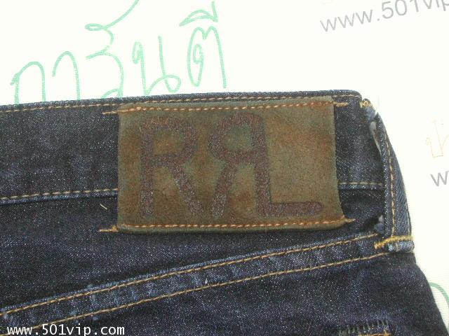 Used RRL Slim fit ริมแดง made in USA เอว 37 ยาว 33 3