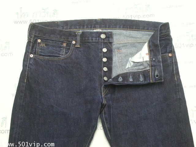 Used RRL Slim fit ริมแดง made in USA เอว 37 ยาว 33 4